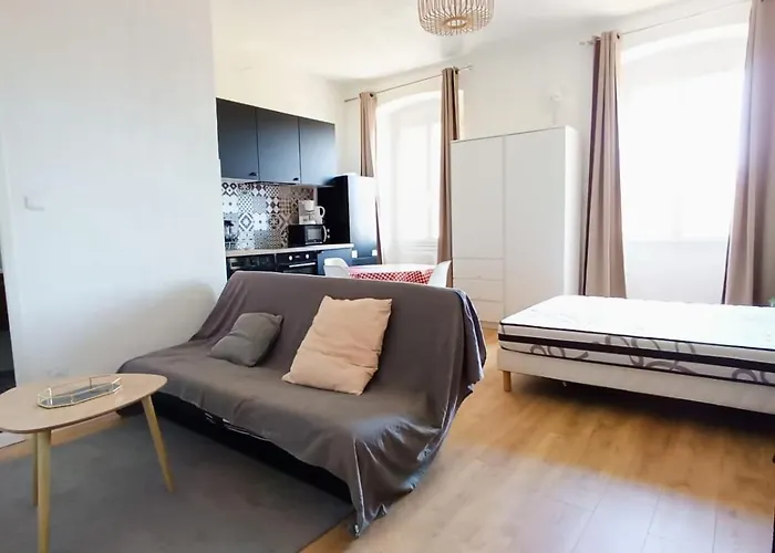 Apartmán Magnifique Grand 30m2 Refait A Neuf En 2025 Lumineux 4 Couchages Hyper Centre 13 Cours Paoli Wifi Tv Lave Linge Corte (Corsica)